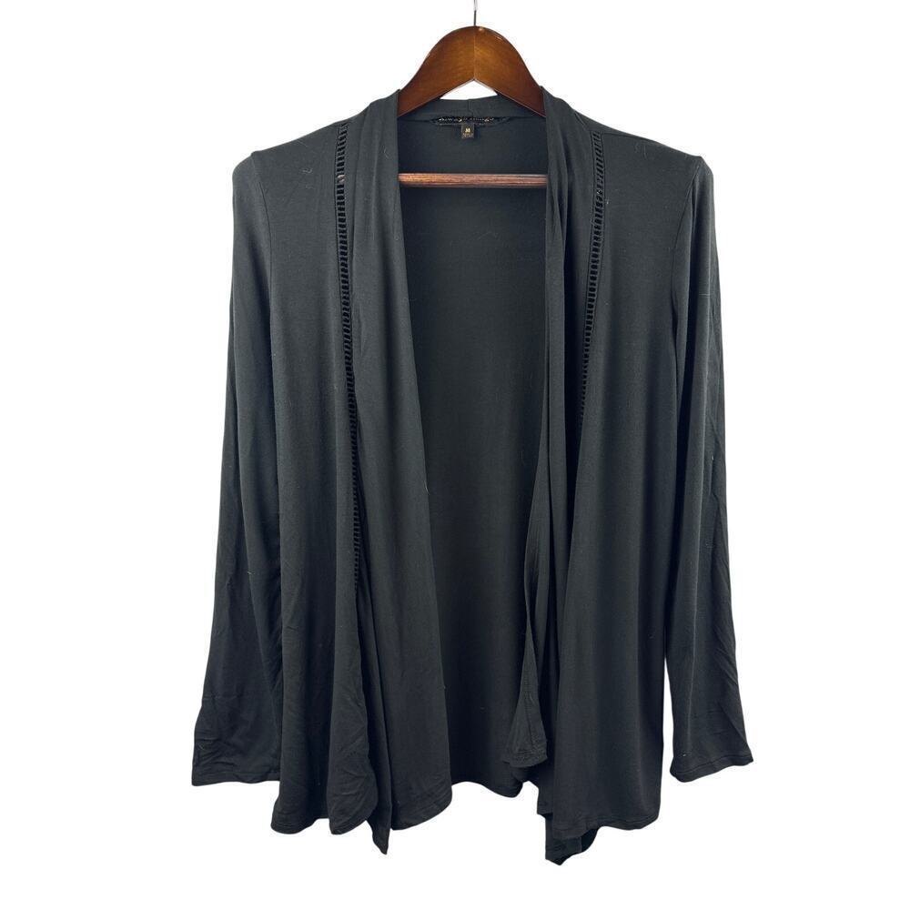 Women’s Always Indigo Medium Black Cardigan
